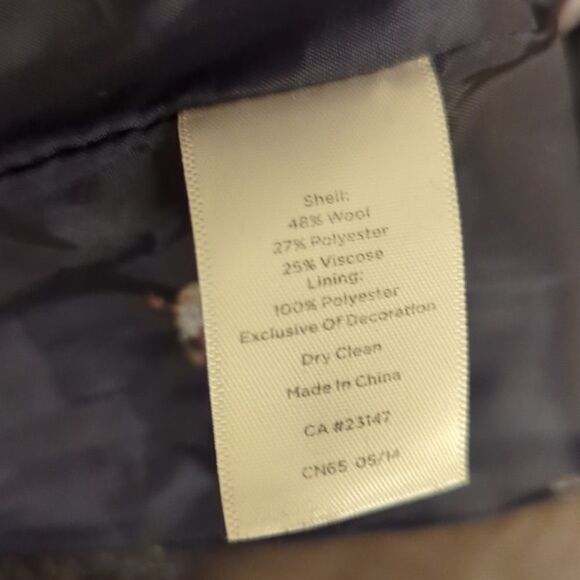 Talbot's plaid wool jacket size 6 petite - Picture 5 of 7